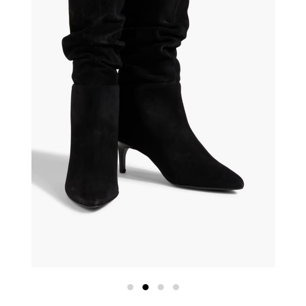 Black Suede Booties!